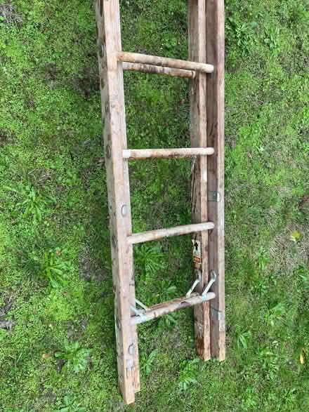 Photo of free Wood Extension ladder (NE Seattle) #3