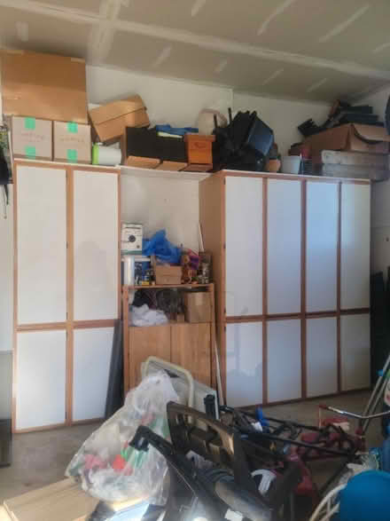 Photo of free Tall garage cabinets (Lagrange) #1
