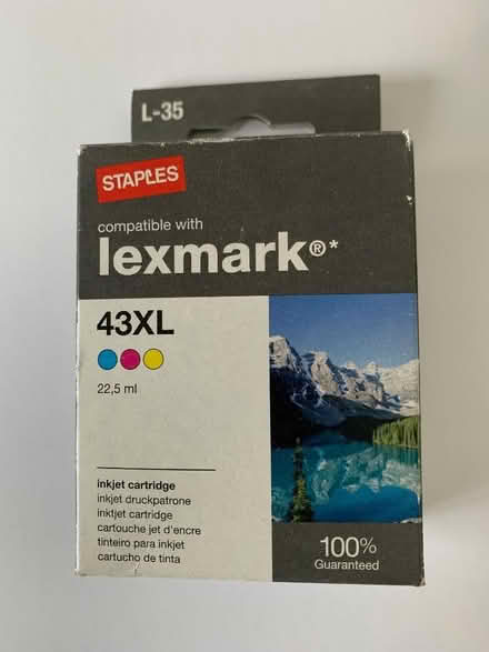 Photo of free Lexmark-compatible colour inkjet cartridge (N1) #2