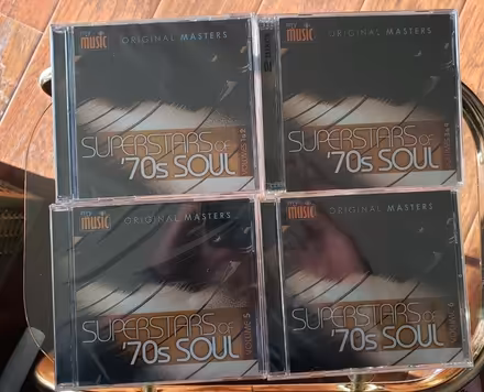 Photo of free Superstars of '70s Soul CDs (Barrington Rd & Weathersfield) #1