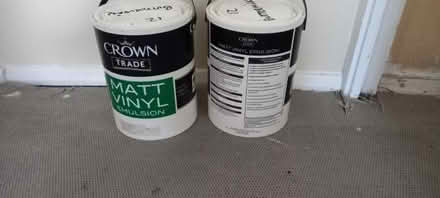 Photo of free 2 tins emulsion (Brentwood CM13) #2