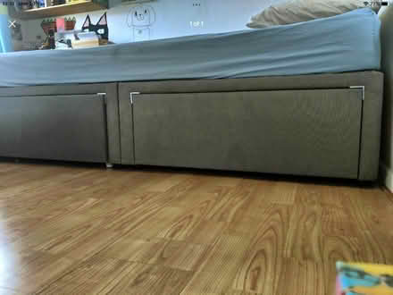 Photo of free Single divan bed base with working drawers (Southwick BN42) #1