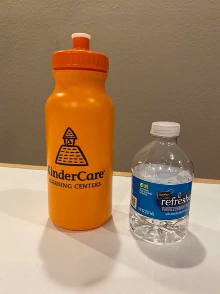 Photo of free New plastic water bottle (Lawrence Expy and Hwy 280) #2