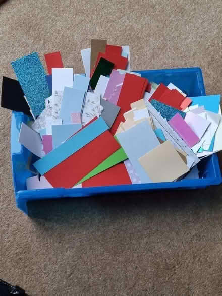 Photo of free card offcuts (Longley S5) #1