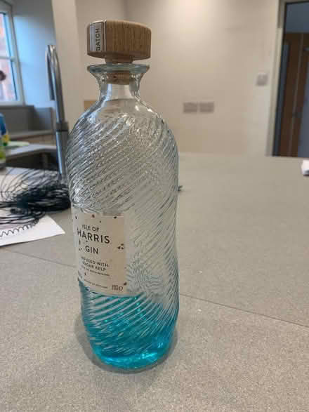Photo of free EMPTY turquoise tint bottle (Malvern Link WR14) #1
