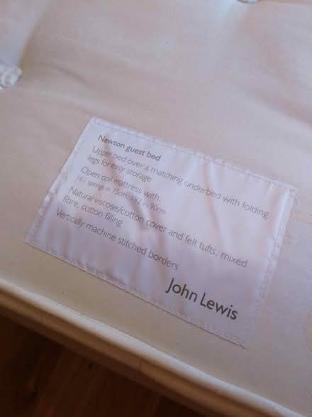 Photo of free trundle guest bed - single / king (Bettws-y-crwyn LD7) #4