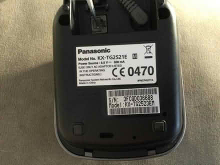 Photo of AC Adaptor wanted for Panasonic House Phone. (Woking GU22) #2