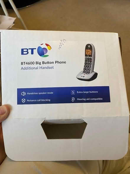 Photo of free BT Big Button Handset (The Dovecotes WV8) #1