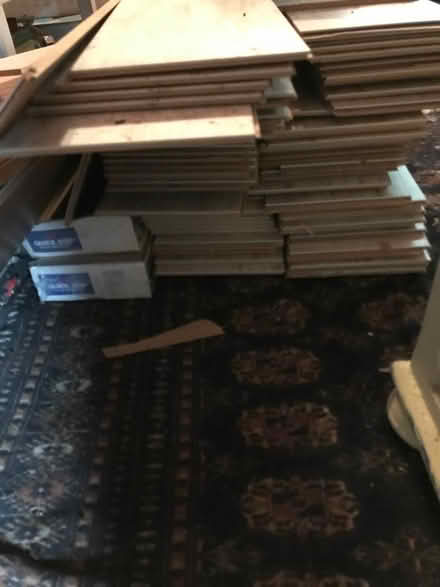 Photo of free Job lot of white wooden style flooring (Culgaith CA10) #1