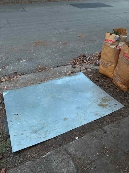 Photo of free Aluminum sheet 5' x 4' (412 Ingleside Ave. Tallahasse.) #1