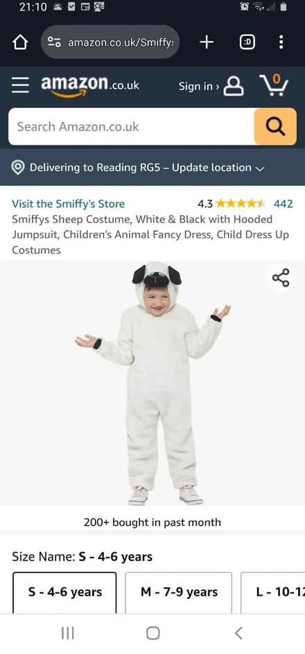 Photo of sheep woolly top/costume (Bath & North East Somerset) #1