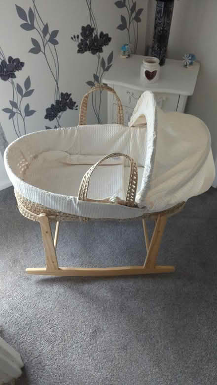 Photo of free Moses basket with stand (Wavertree) #1