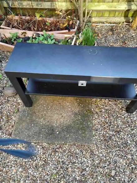 Photo of free TV Stand Black wood (Morley DE21) #2