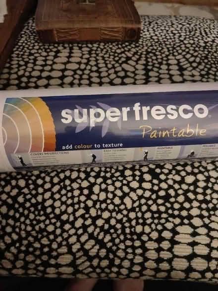 Photo of free Roll of Home base textured wall paper (Hertford SG13) #1