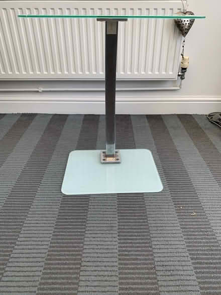 Photo of free Glass top and bottom table (Havant PO9) #3