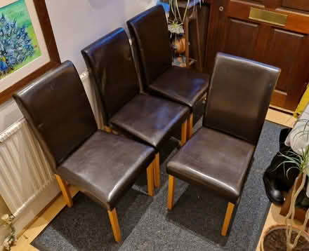 Photo of free Set of 4 dining chairs (Tipner PO2) #1