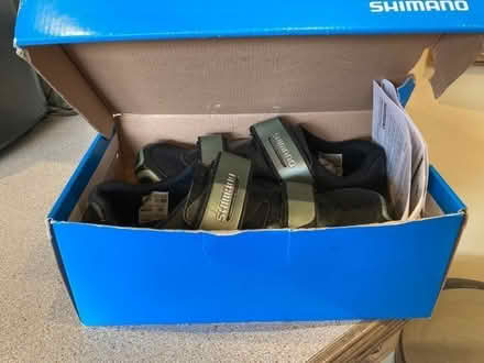 Photo of free Shimano clip in cycling shoes (Thropton NE65) #2