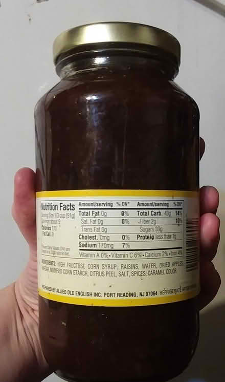 Photo of free Mincemeat Big Jar (Lansdowne) #1