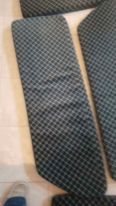 Photo of free 4 boat Cushions with removable covers. (Emery Down SO43) #4