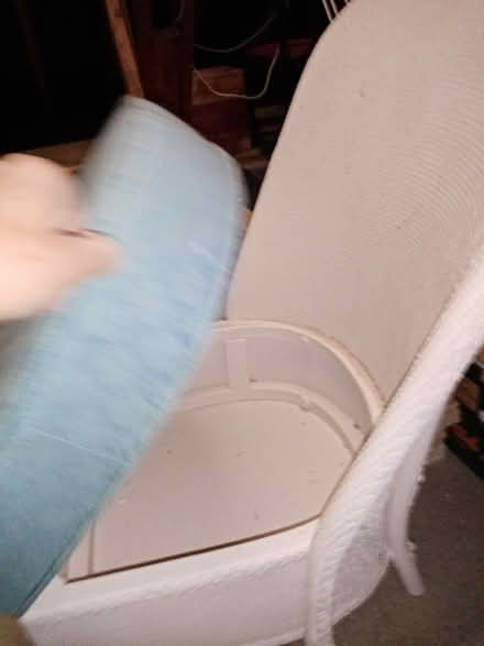 Photo of free Lloyd Loom style nursing chair (PO15 Hill Park) #2