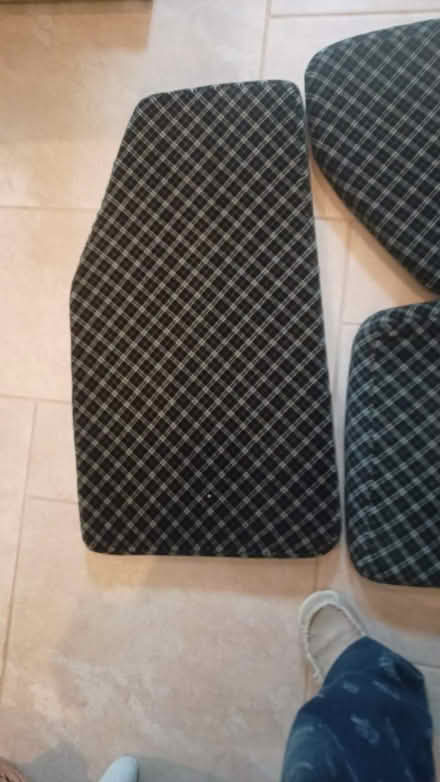 Photo of free 4 boat Cushions with removable covers. (Emery Down SO43) #2