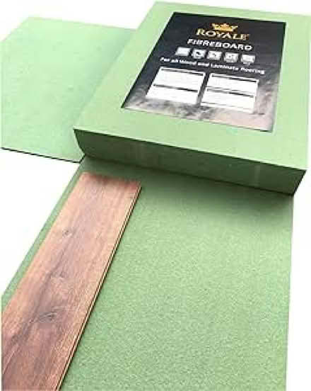 Photo of Wood fibre underlay sheets for laminate flooring (Barton-on-Sea BH25) #1