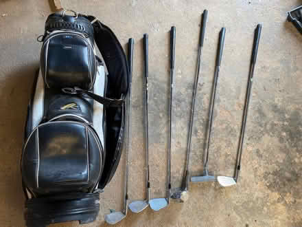 Photo of free Golf bag and various clubs (Horsforth LS18) #1