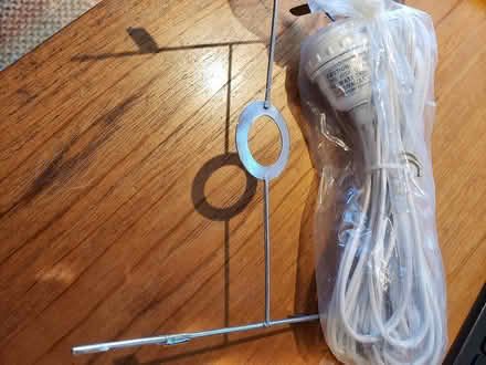 Photo of free Silk Screened Paper Lantern (Farm Hill -- RWC) #2