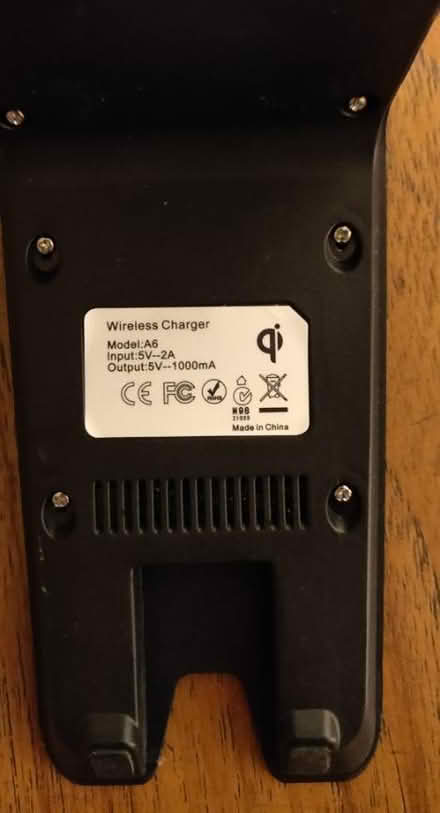 Photo of free Wireless charger (Capel St. Mary IP9 2H*) #2