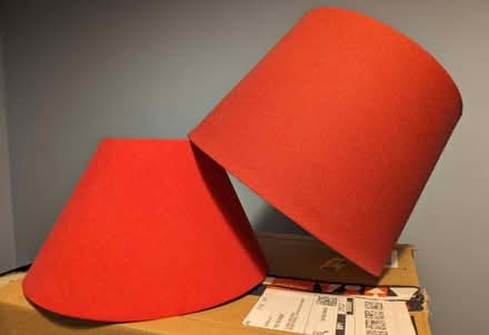 Photo of free Red lampshades (IP2) #1