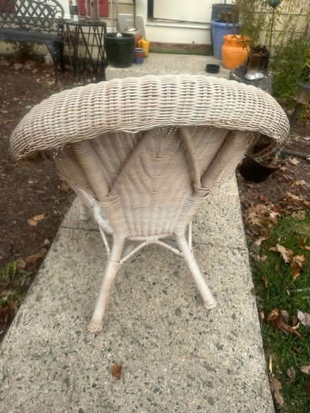 Photo of free Wicker Chair (Reston) #3