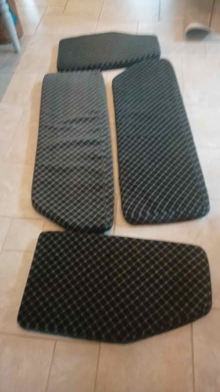 Photo of free 4 boat Cushions with removable covers. (Emery Down SO43) #3