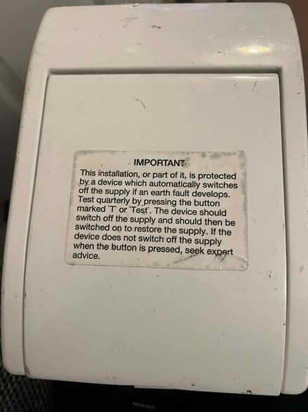 Photo of free Fuse box (Bracknell) #1
