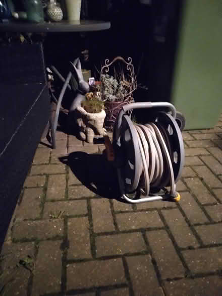 Photo of free Garden hose & coil drum (Wick estate wickford. SS12) #1