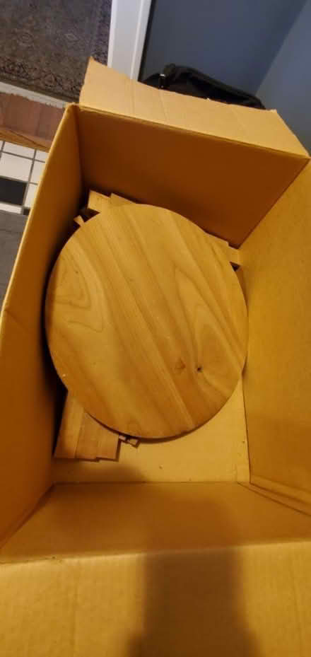 Photo of free Unfinished wooden table project (East side Milwaukee) #1