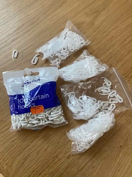 Photo of free Plastic curtain hooks (Corsham) #1