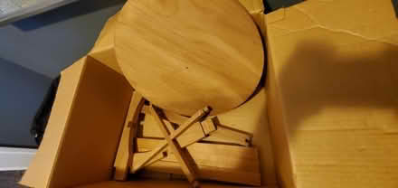 Photo of free Unfinished wooden table project (East side Milwaukee) #2