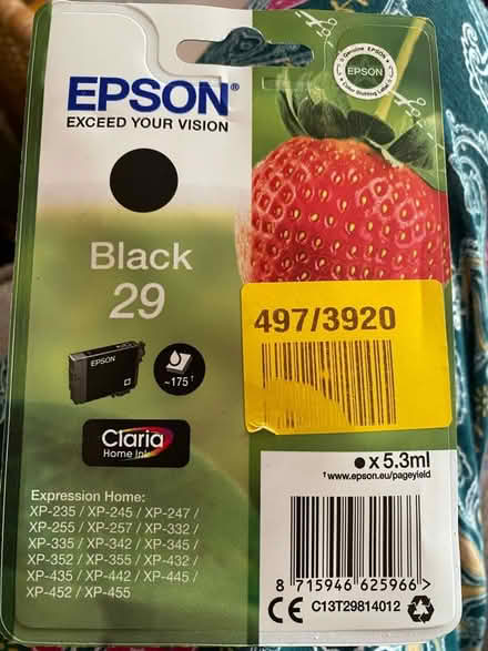 Photo of free Printer ink cartridge (Aldershot, GU12) #1