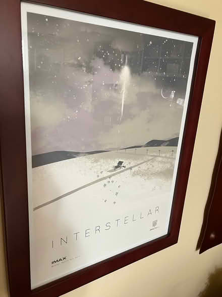 Photo of free Interstellar Movie Poster (Warrenton near Staples) #1