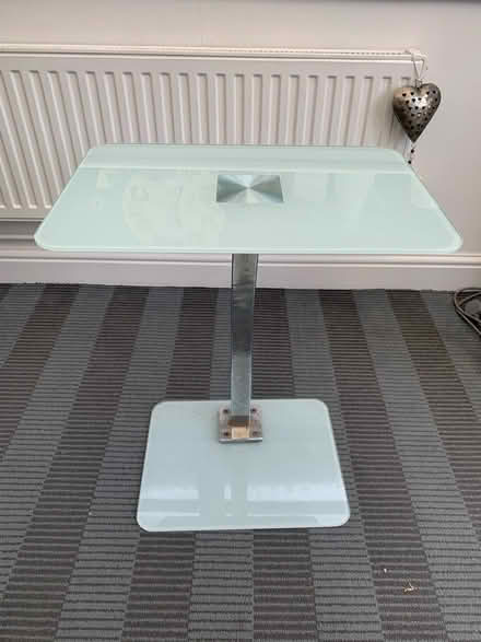Photo of free Glass top and bottom table (Havant PO9) #2