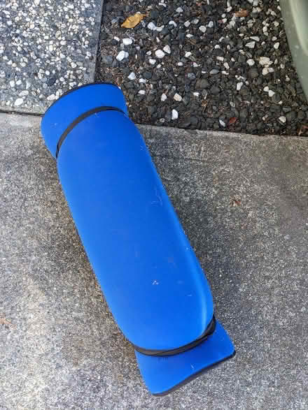 Photo of free Yoga mat (Cupertino Public Library) #1