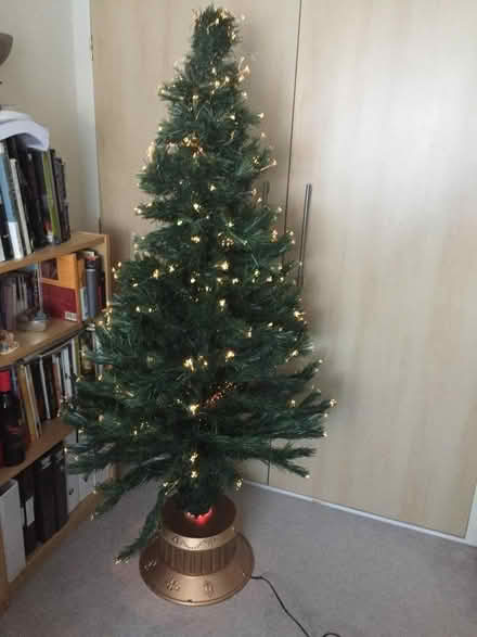 Photo of free 6ft Fiber Optic Christmas Tree with Stand & box (Whiston Lane Ends L35) #4