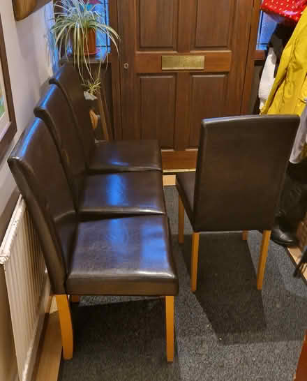 Photo of free Set of 4 dining chairs (Tipner PO2) #2