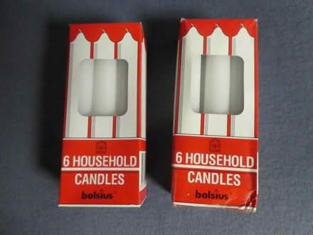 Photo of free 2 packs of white candles (Aggborough DY10) #1
