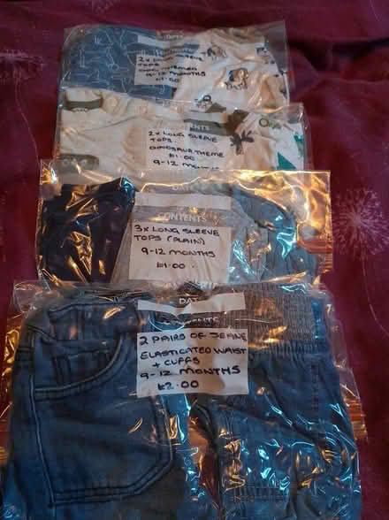 Photo of free 9-12 months boys bundle (Yorkshire) #1