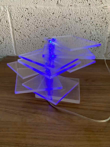 Photo of free Acrylic lamp (Woodford IG8) #1