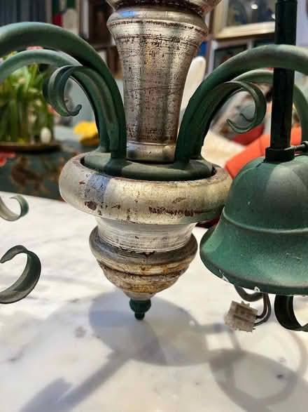 Photo of free Metal chandelier (Southfields) #2