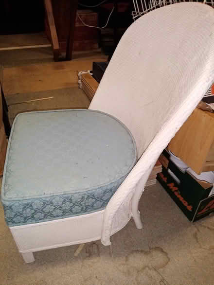 Photo of free Lloyd Loom style nursing chair (PO15 Hill Park) #4