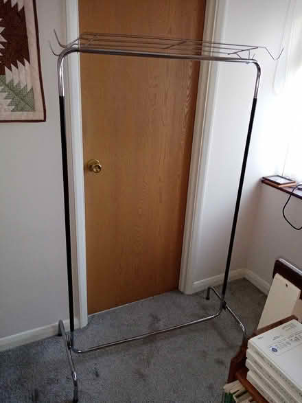 Photo of free Free standing dress rail (PO15 Hill Park) #1