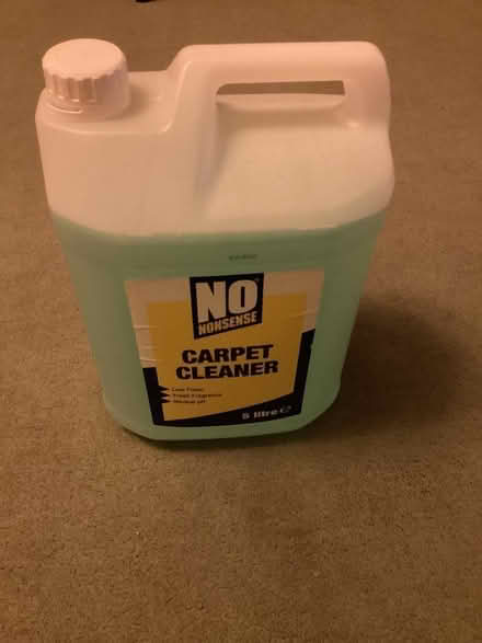 Photo of free Carpet shampoo (Round Green LU3) #1